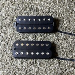 Kiesel lithium and beryllium 7 string guitar pickups