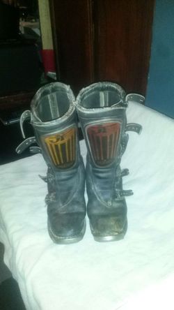 Vintage motocross on sale boots for sale