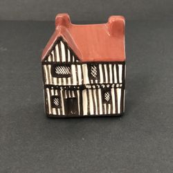 Suffolk Cottages Mudlen End Studio Style Figurine #13 Two Chimney House