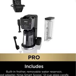 Ninja Pro Dual Coffee Maker  No Box 
