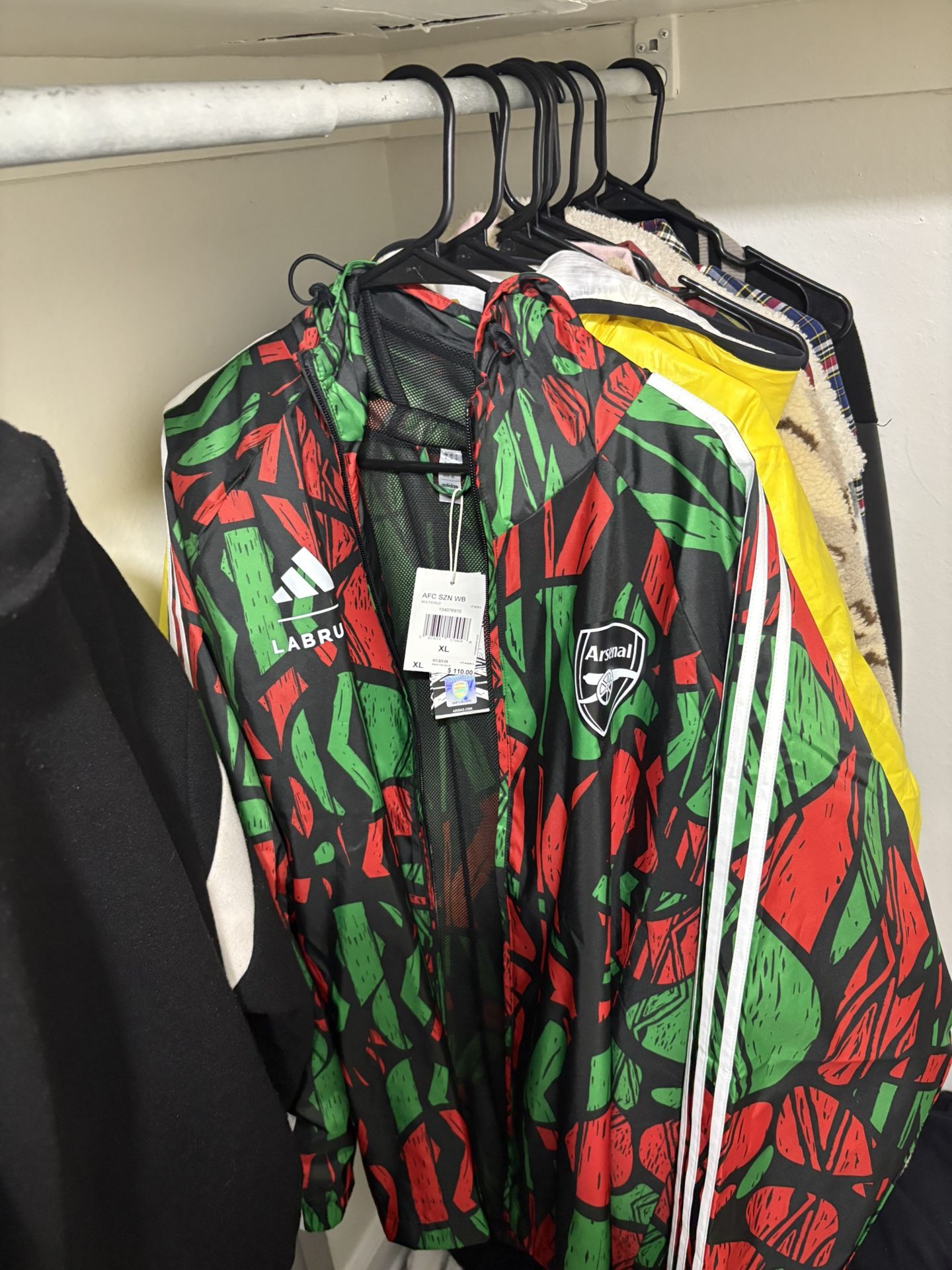 Brand New Adidas Windbreaker 