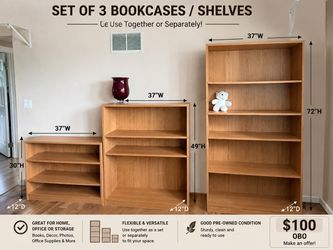 Book shelves