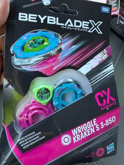 Beyblade x wriggle kraken