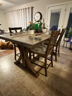 Counter Height Dining Table Set