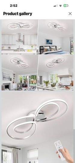 Brand New Infiniti Loop Flush Mount Smart LED Ceiling Light
