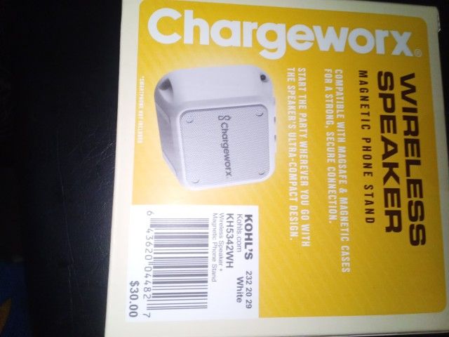 Wireless Speaker And Magnetic Phone Stand