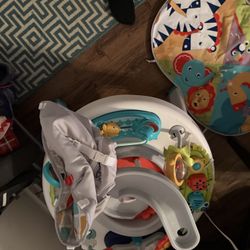 Fisher-Price 2-in-1 Sit-to-Stand Activity Center