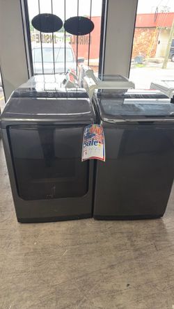 Washer and dryer set
