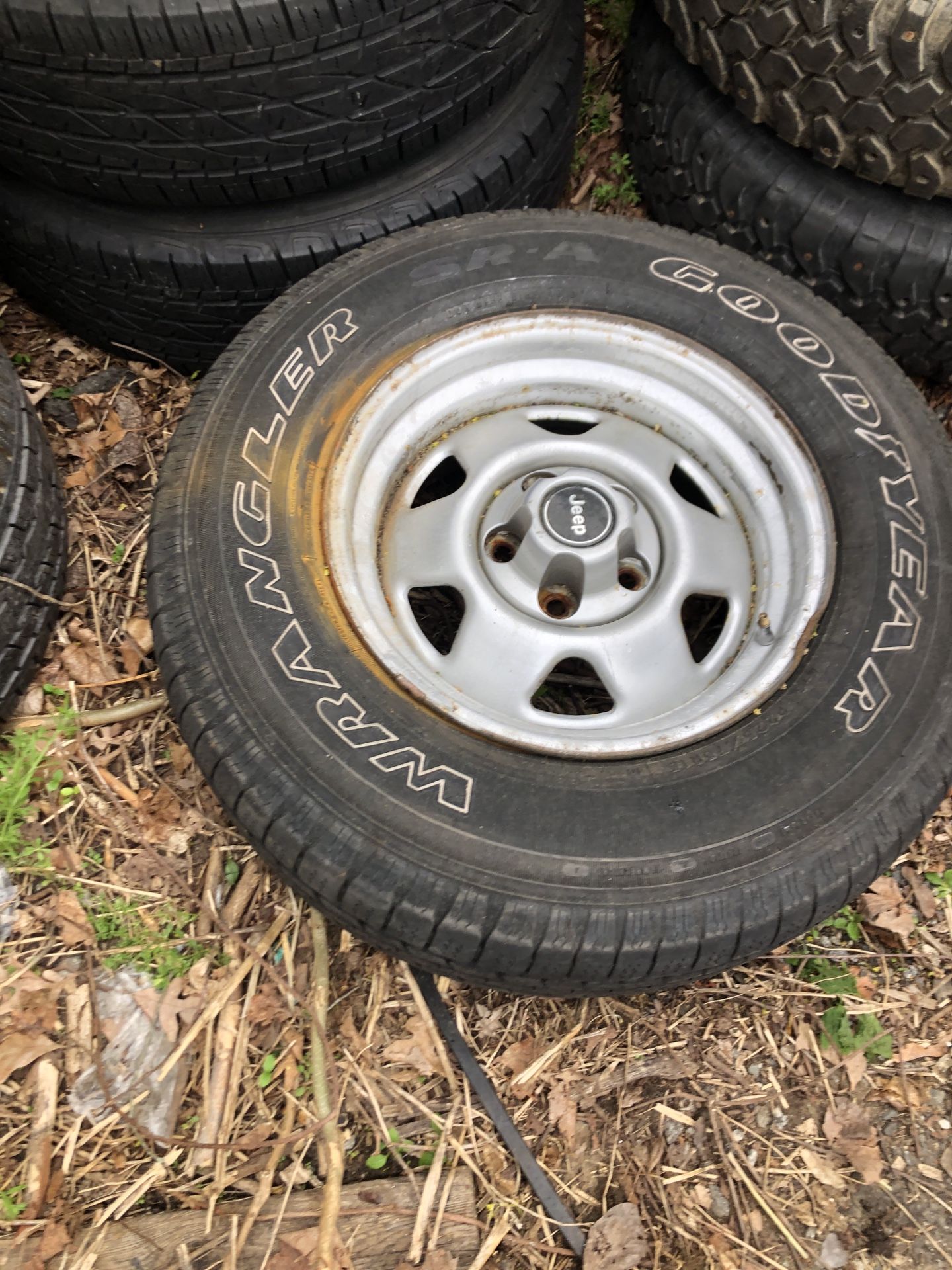 Jeep wrangler steel wheels￼