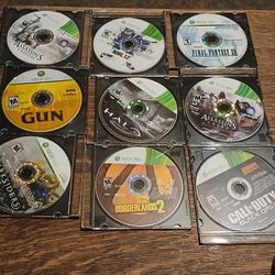 Xbox360 Games Lot-15 TOTAL 