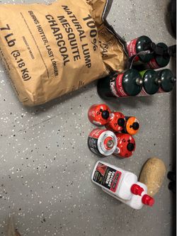 Camp fuel + various fire stuff
