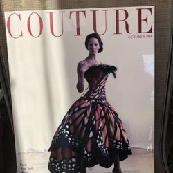 Z Gallerie couture 8 piece wall Art.