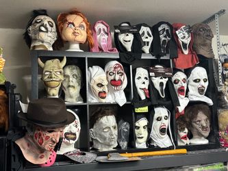 Come get your Halloween Masks! Lots to choose from. We also have purge LED Masks