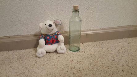 Coca-Cola bear and bottle