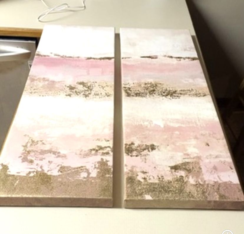 Pin And Gold Wall Art