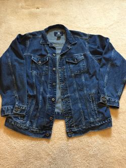 Blue Nautica Jean Jacket XL