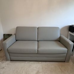 Leather Sleeper Sofa Full Size
