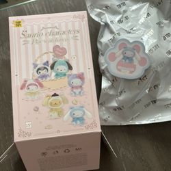 Sanrio Play with Kittens Plush Keychain - Cinnamoroll🩵