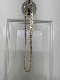 Classic chainlink necklace golden plated