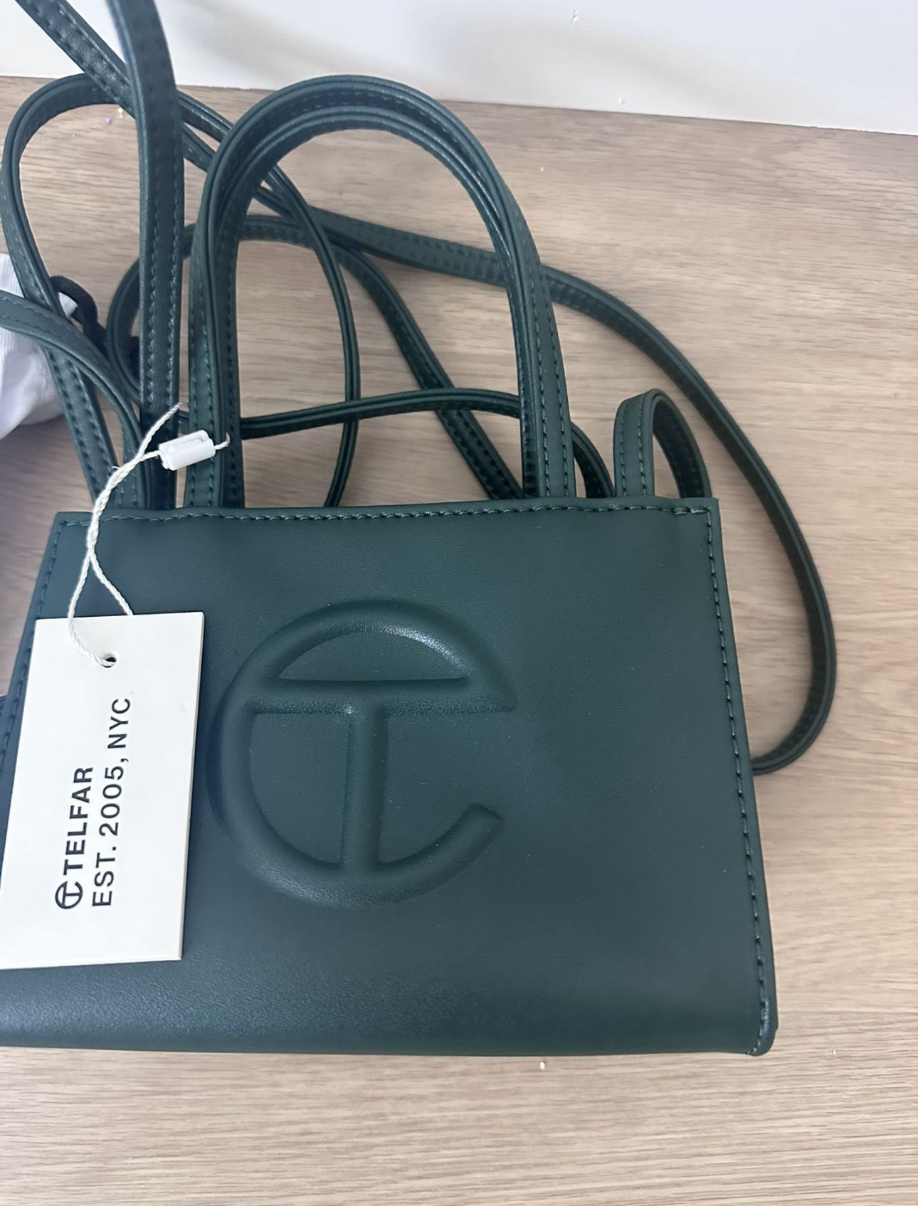 Brand New Teflar Purse Green Mini