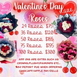 Valentines Day Bouquets 