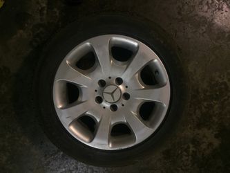Rims with tires set