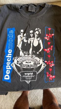 Depeche Mode Dodgers Concert Shirt