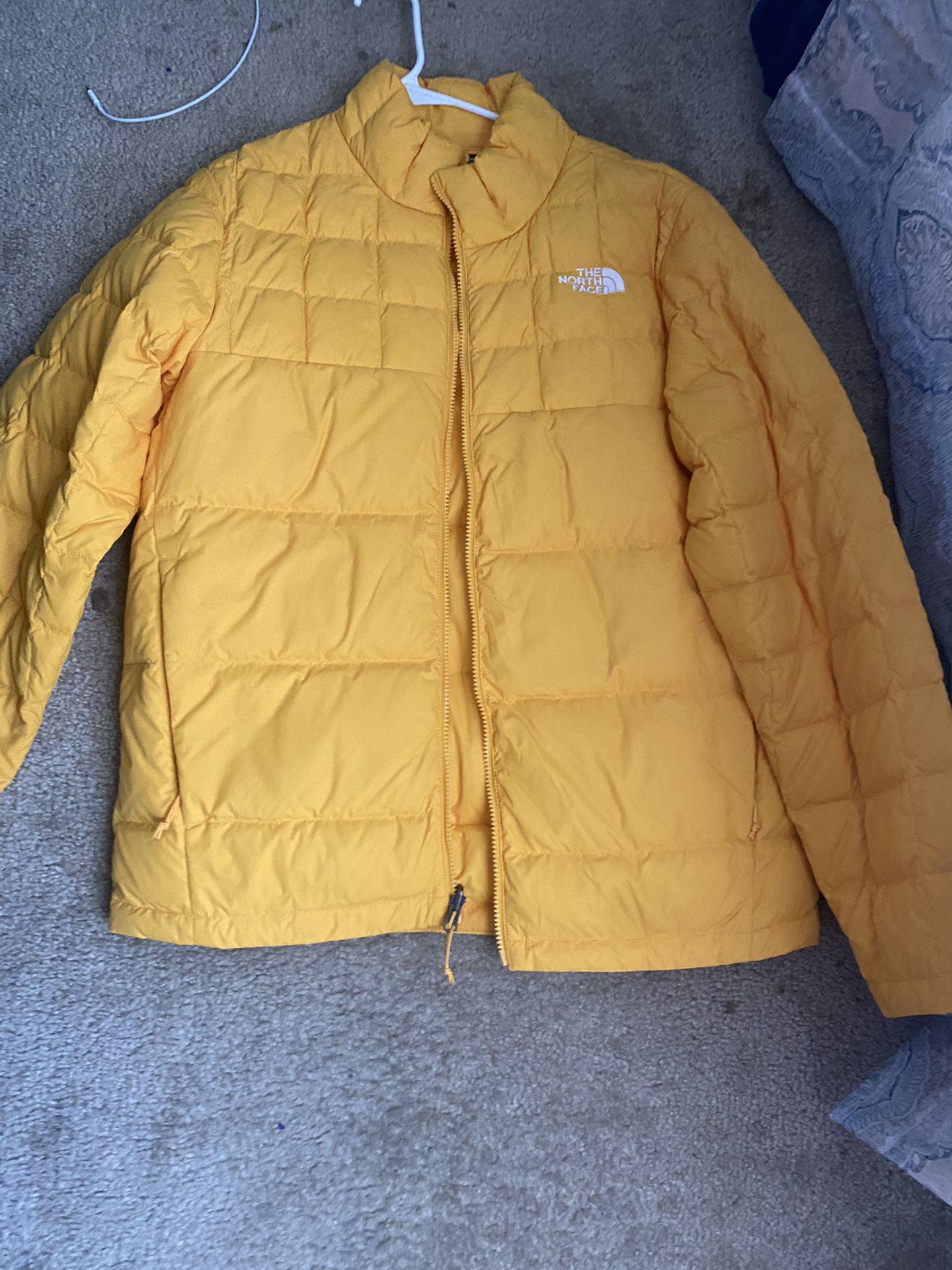 Yellow North Face Jacket 