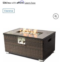 Rectangular Fire pit New
