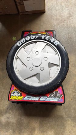 Goodyear Rolling Car Case Toy Storage