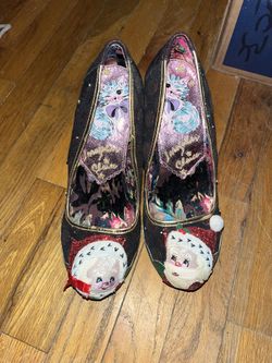 MR & MRS CLAUS IRREGULAR CHOICE SANTA HEELS