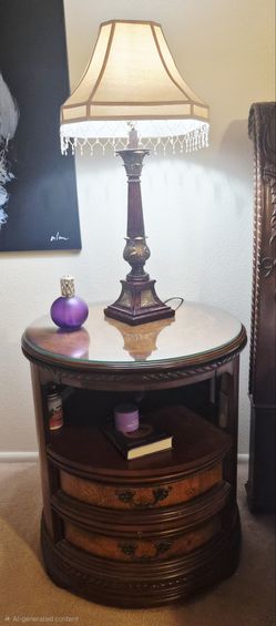 Round nightstands