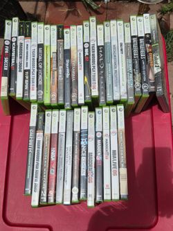 Wii & Xbox 360 games