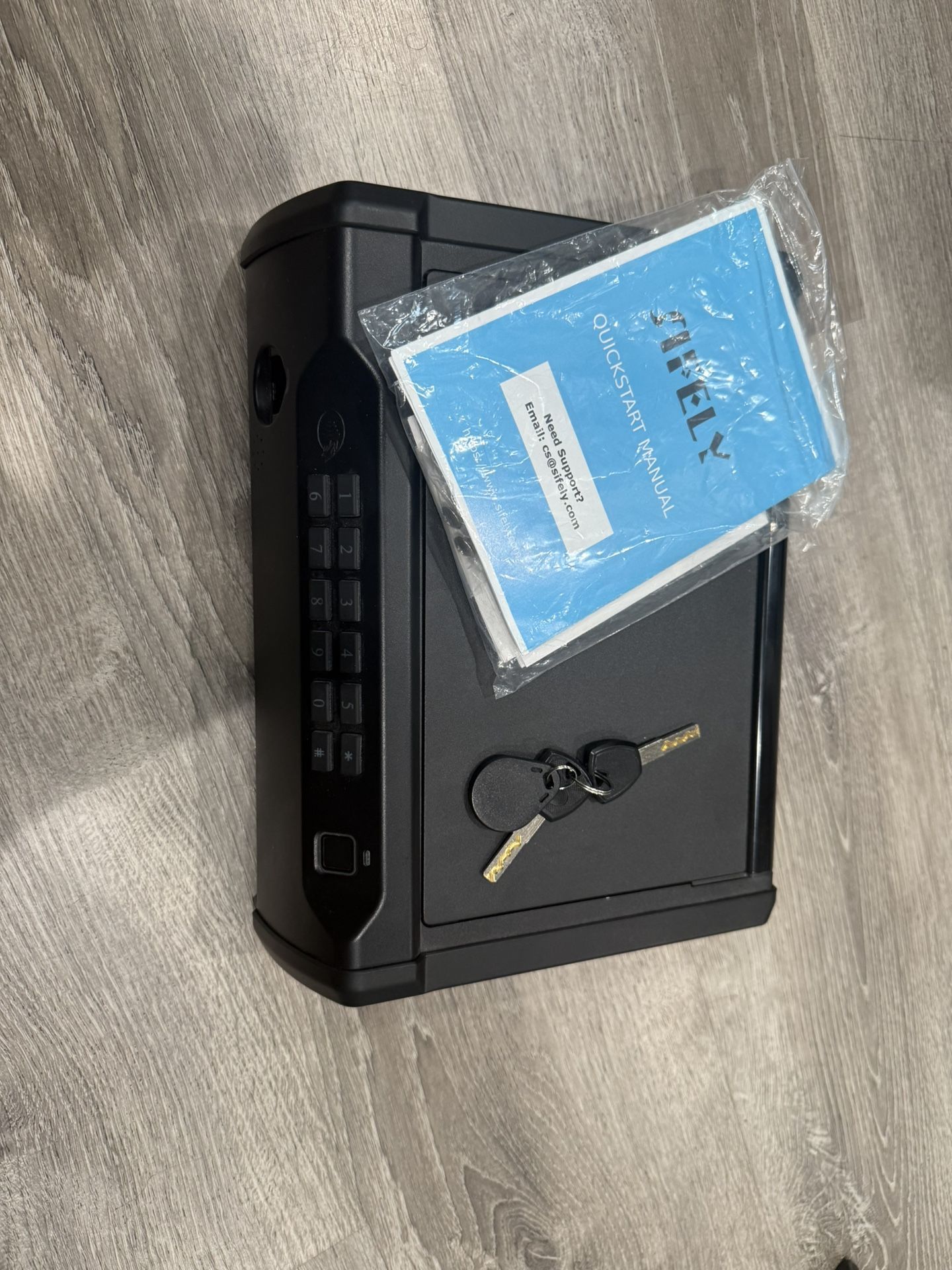 Sifely smart safe Biometric 3 way unlocking All keys and hardware