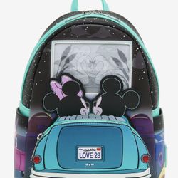 Mickey And Minnie Date Night Backpack And Wallet