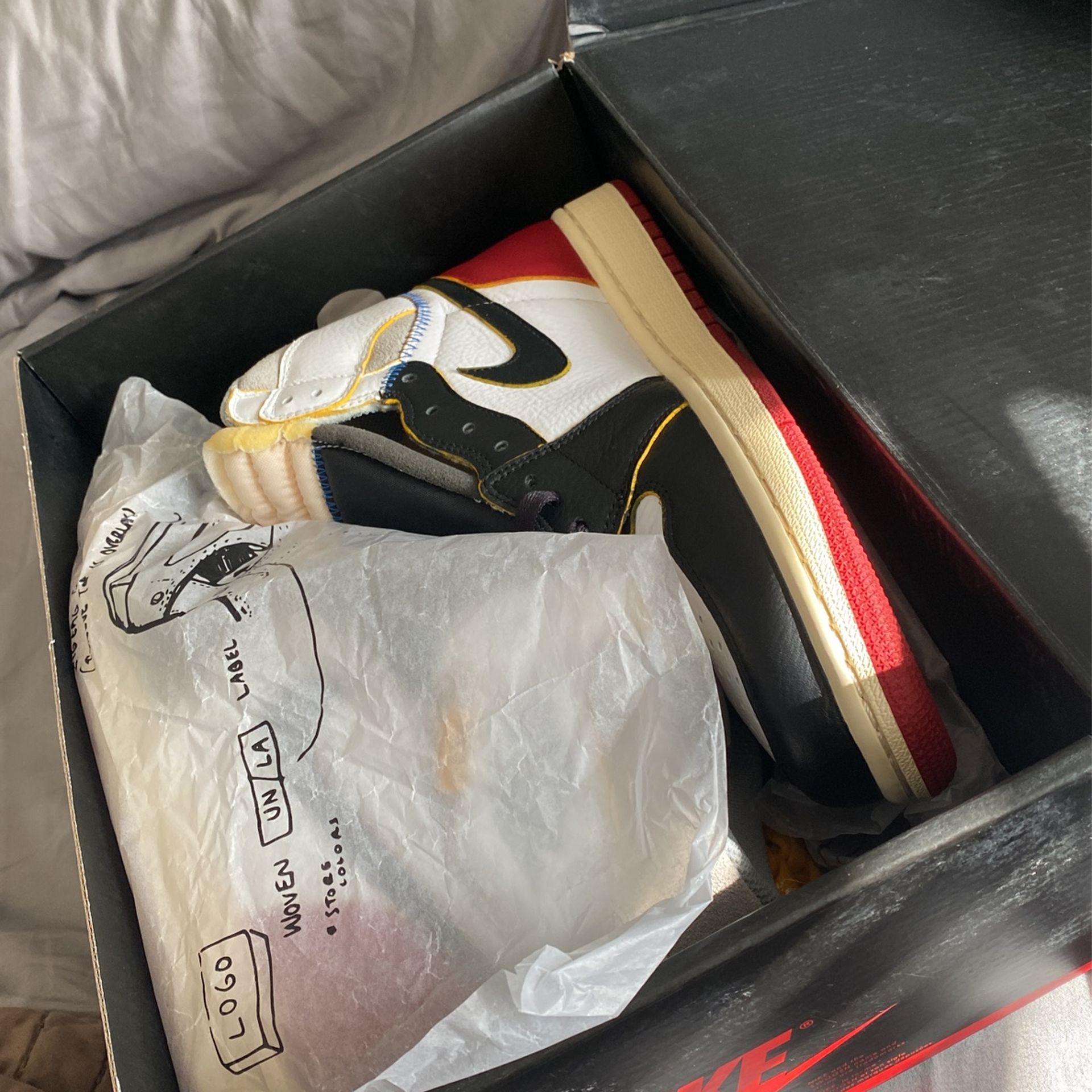 Jordan 1 Union Size 10.5