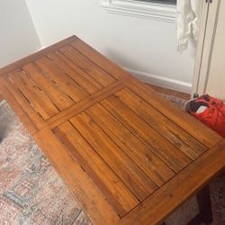 Jackson Wood/metal Dining Table