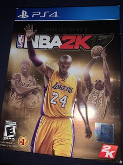 NBA 2k17 Legend Edition Gold - Collectable