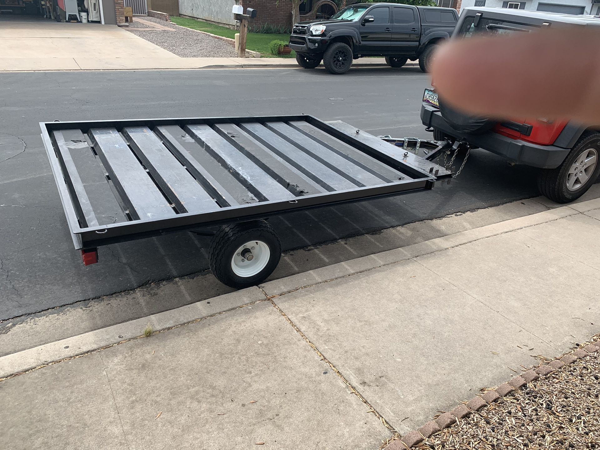Zieman trailer 6’x8’ with ramps