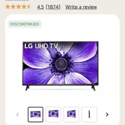 LG UN 50 inch 4K Smart UHD TV