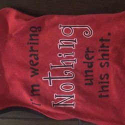 Im Wearing Nothing Under This Dog Tshirt