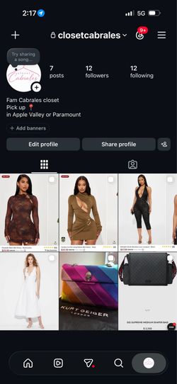 Clothes for sale