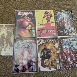 Gwenpool Lot #0-5 + Holiday Special