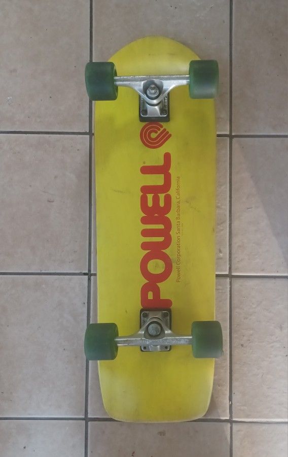 Powell Team Pool Skateboard, Original 2004 w/Tracker Trucks