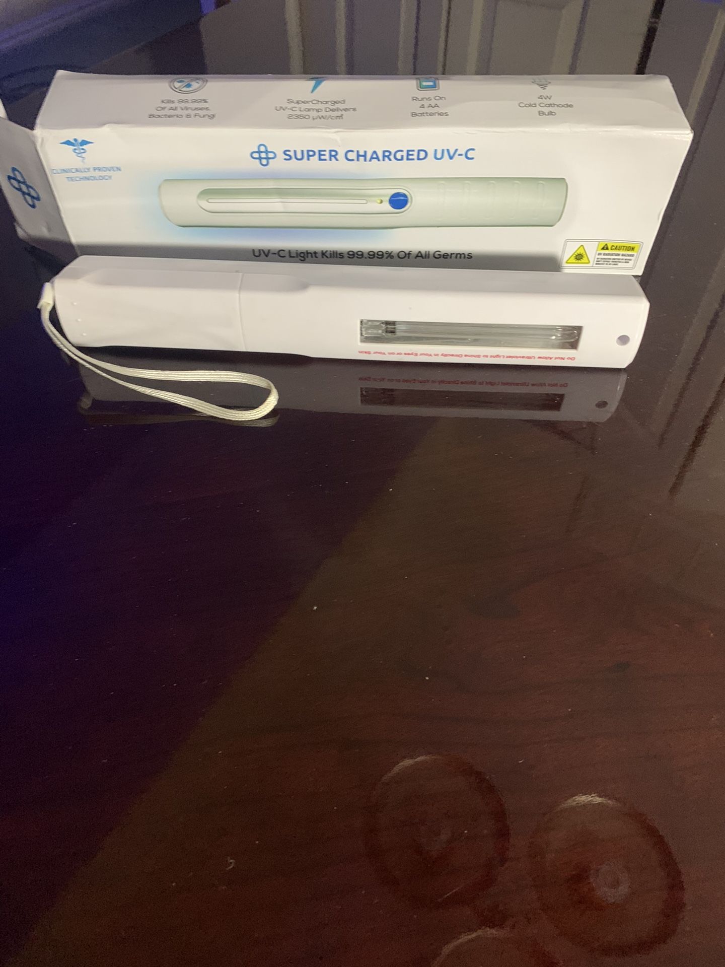 SUPER CHARGED UV-C LIGHT
