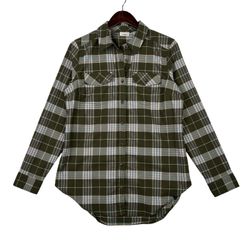 VINTAGE LL.BEAN Flannel Mens SZ MEDIUM 