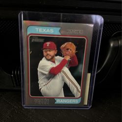 2023 Topps Heritage Martin Perez  Chrome Refractor  #036/274