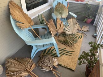Dried Palm Leaves