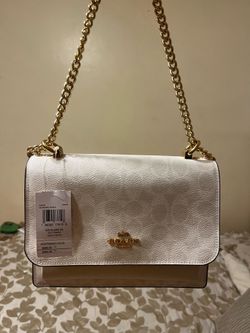 White Coach Bag