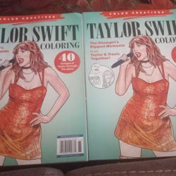 4 Taylor Swift Coloring Books NEW 